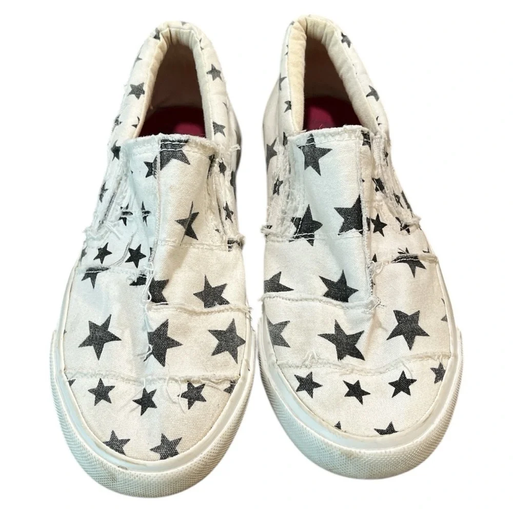 BLOWFISH MALIBU Kids Maddox Slip-on Sneaker Off White Galaxy Size 4.5 (Big Kids) - Picture 4 of 10
